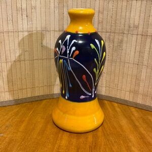 ANORU Hand painted made in Spain bud vase/taper holder